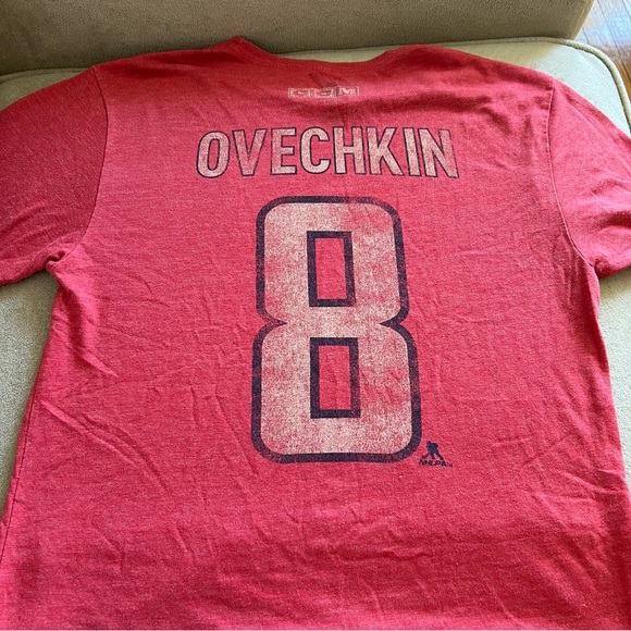 NHL Other - Washington Capitals NHL t-shirt Ovechkin number 8 captain size M CL